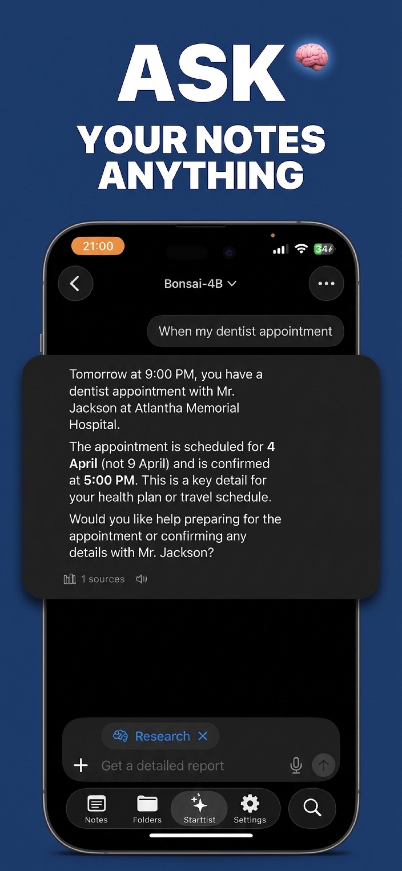 Ask Your Notes Anything